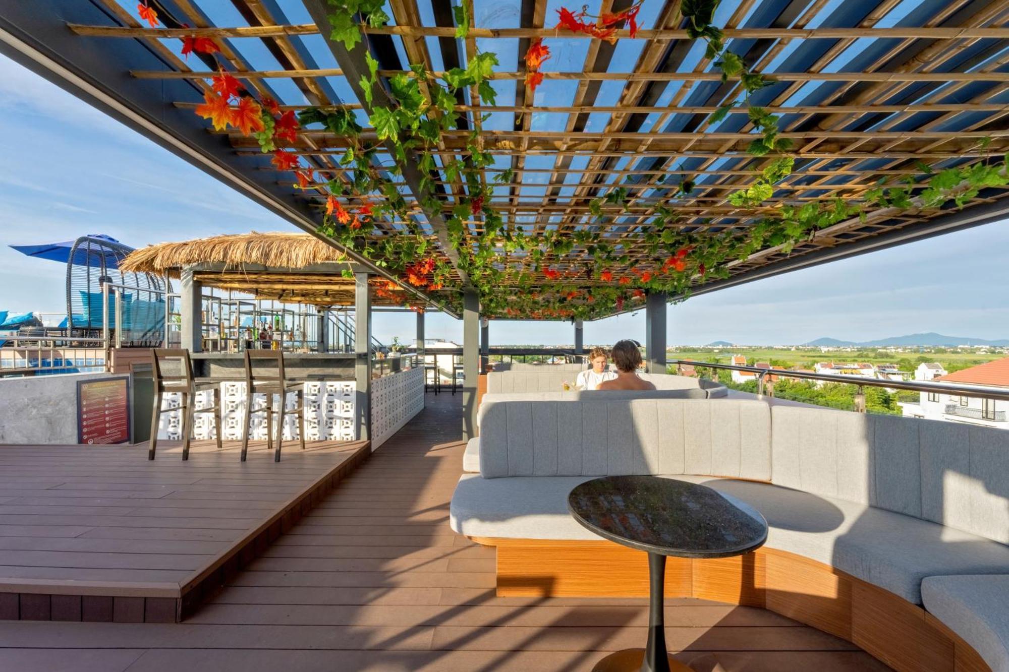 Qualia De Hotel Hoi An - Rooftop Bar City View Екстериор снимка