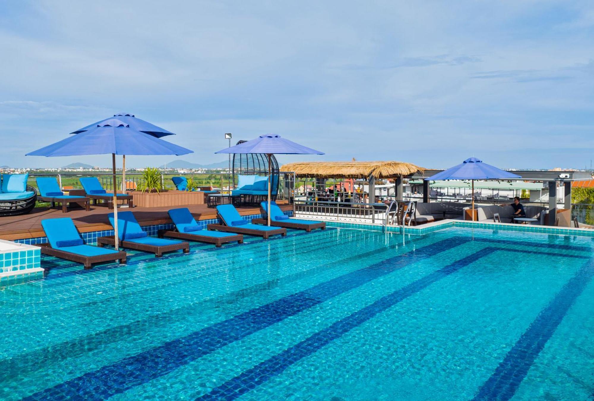 Qualia De Hotel Hoi An - Rooftop Bar City View Екстериор снимка